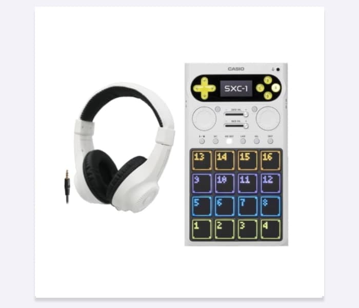 SCX-1 Portable Standalone Sampler サンプリングコントローラー ヘッドホンセット